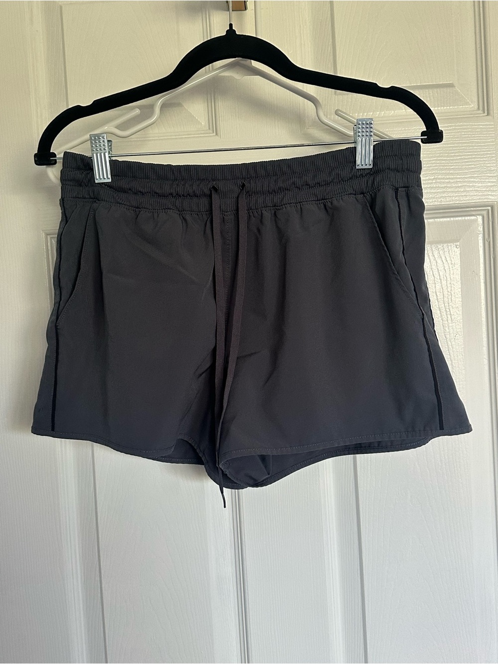 RBX Women's Charcoal Drawstring Athletic Shorts